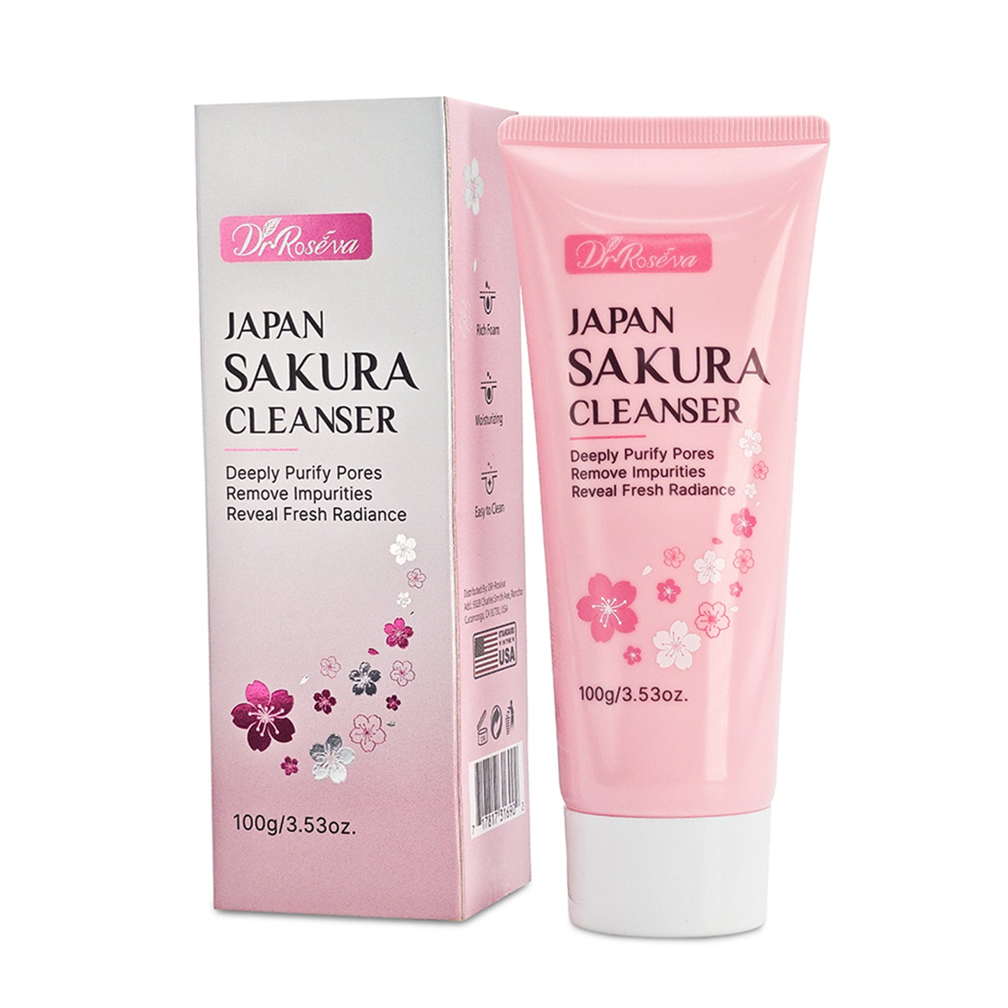 Nettoyant visage DR Japanese Cherry Blossom Series