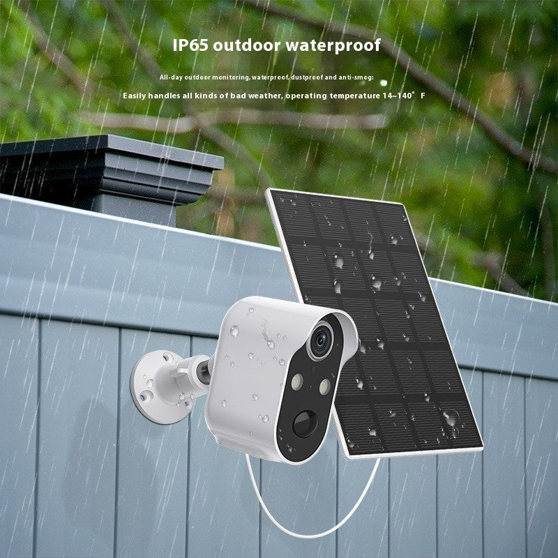 Haushalt 4G Drahtlose Überwachung Solarbetriebene Niedrigenergie-Batteriekamera