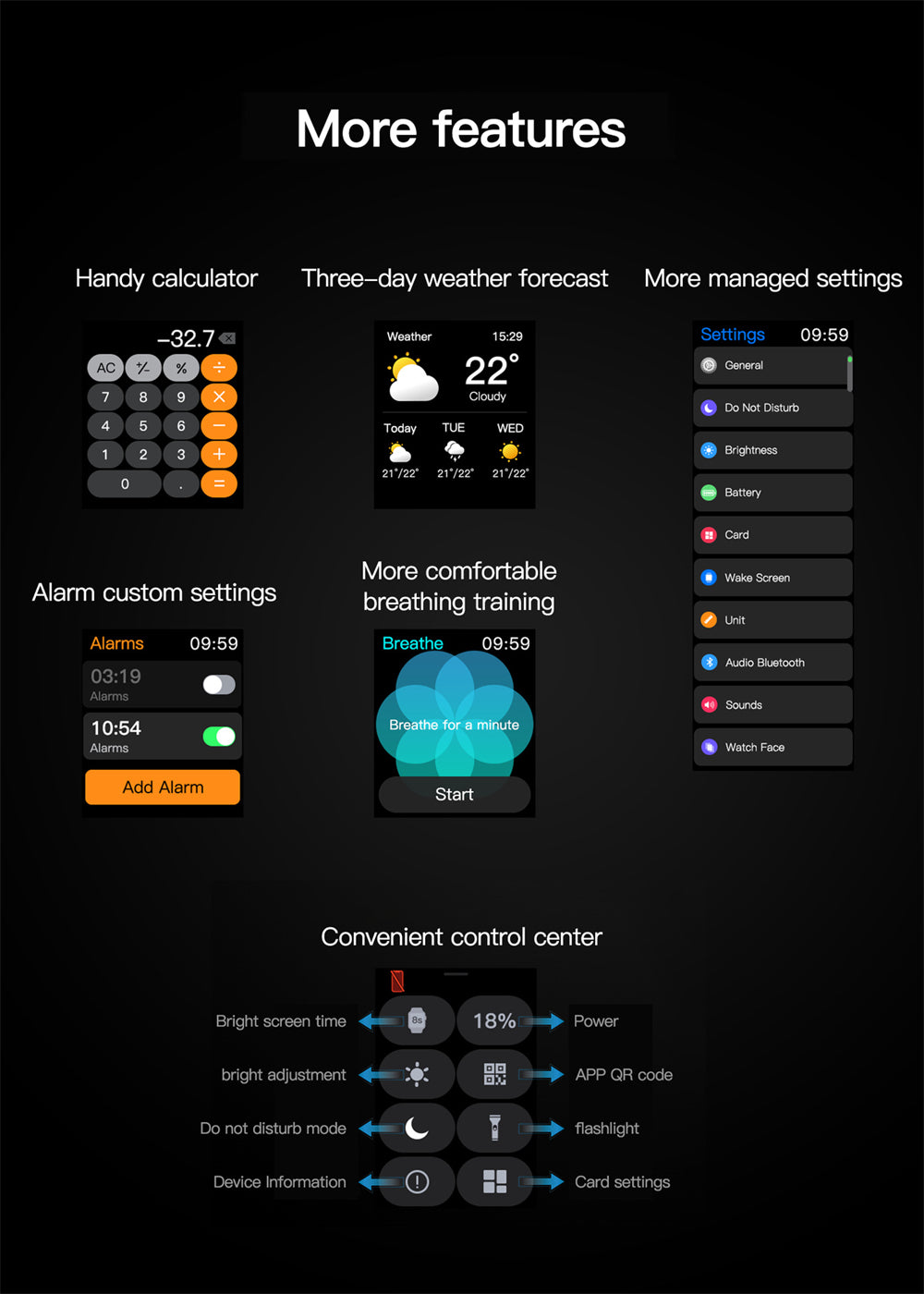 Trendy Smart Waterproof Watch for Modern Living