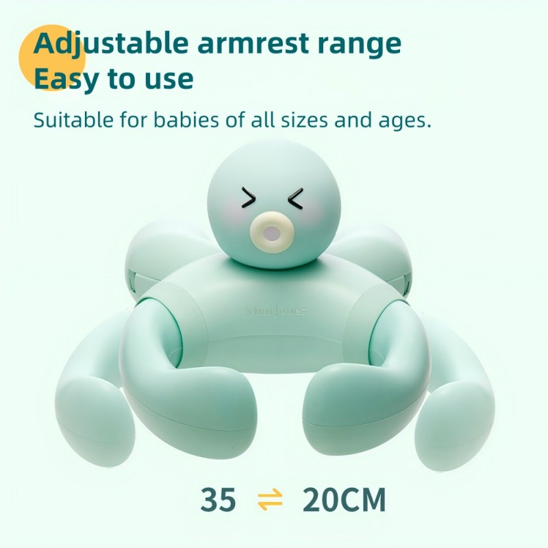 MiniJones Baby Bath Stand – Wall-Mounted Suction Cup Holder (Free US Shipping)