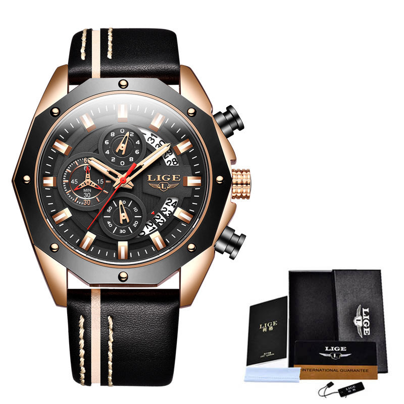 Herrenuhren Top Marke Luxus Silikon Sportuhr Herren Quarz Datum Uhr Wasserdichte Armbanduhr Chronograph