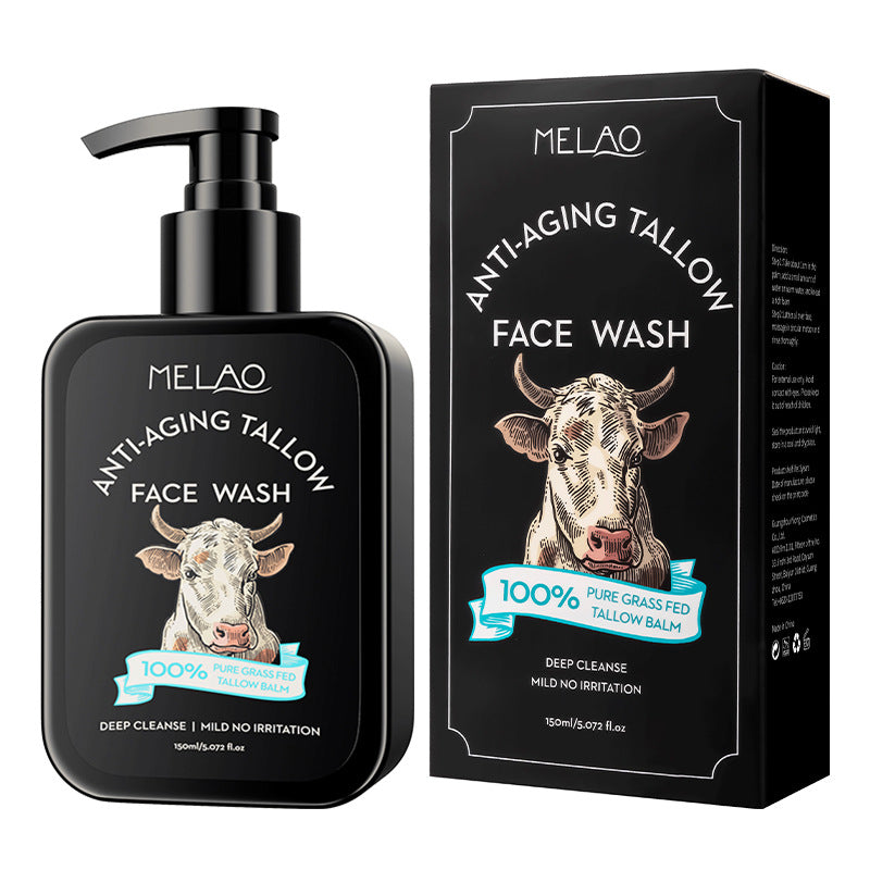 Bull Fat Facial Cleanser Oil-Control Moisturizing And Deep-Cleansing Face Wash