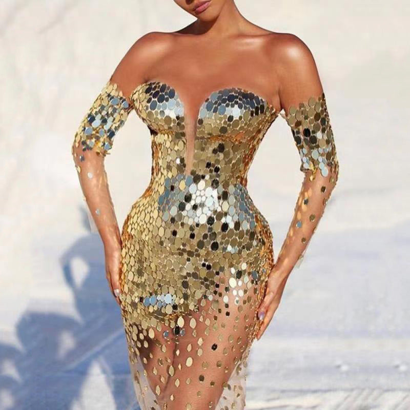 Elegantes Feenbankett Temperament Kleid