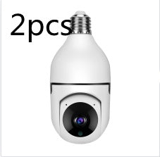 WLAN KAMERA 1080P Glühbirne 4-fach Zoom Kamera E27 Zuhause 5G WLAN Alarm Monitor
