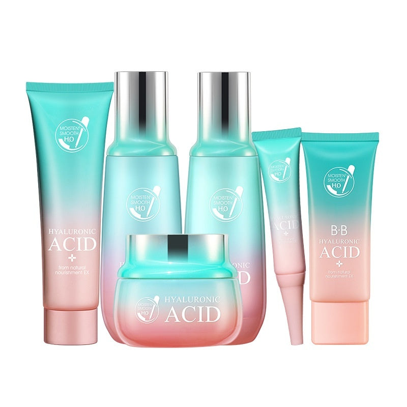 Coffret de soins pour la peau, hydratant à l'acide hyaluronique pour le visage